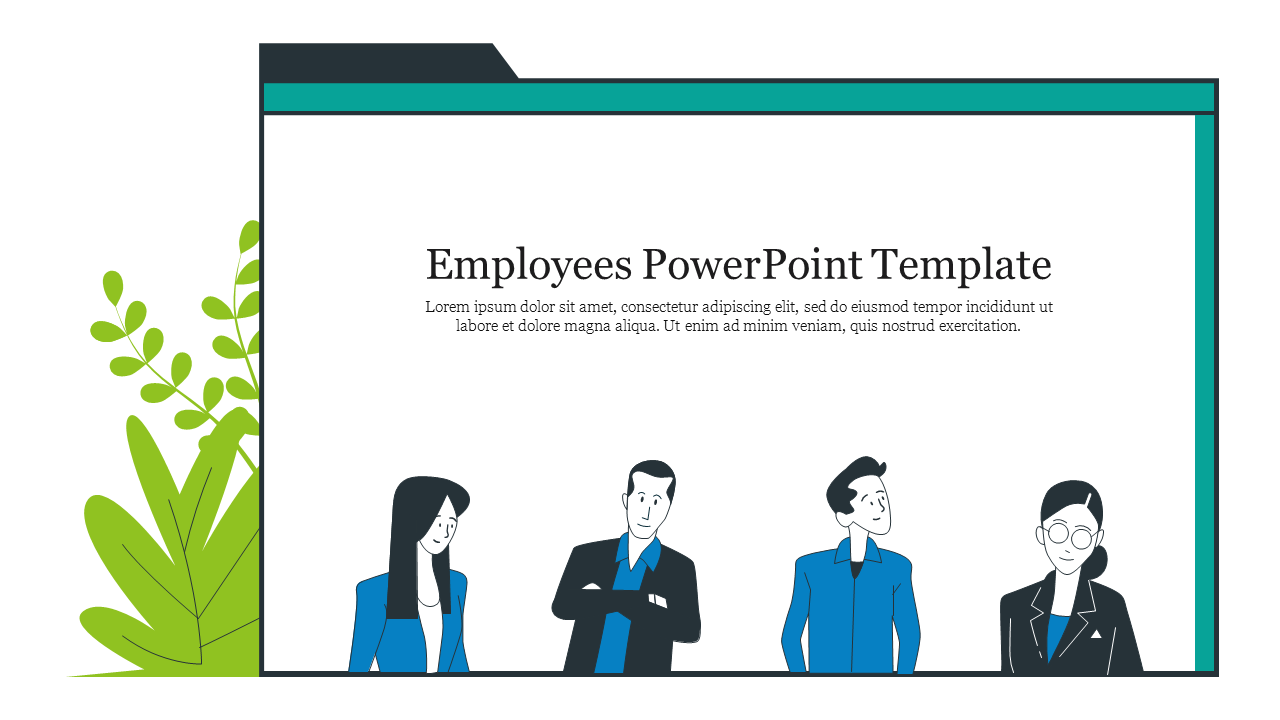 Effective Employees PowerPoint Template Presentation Slide